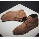 Men's Chukka Boot Suede Lace-Up Ankle
