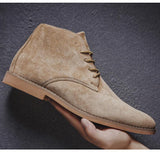 Men's Chukka Boot Suede Lace-Up Ankle