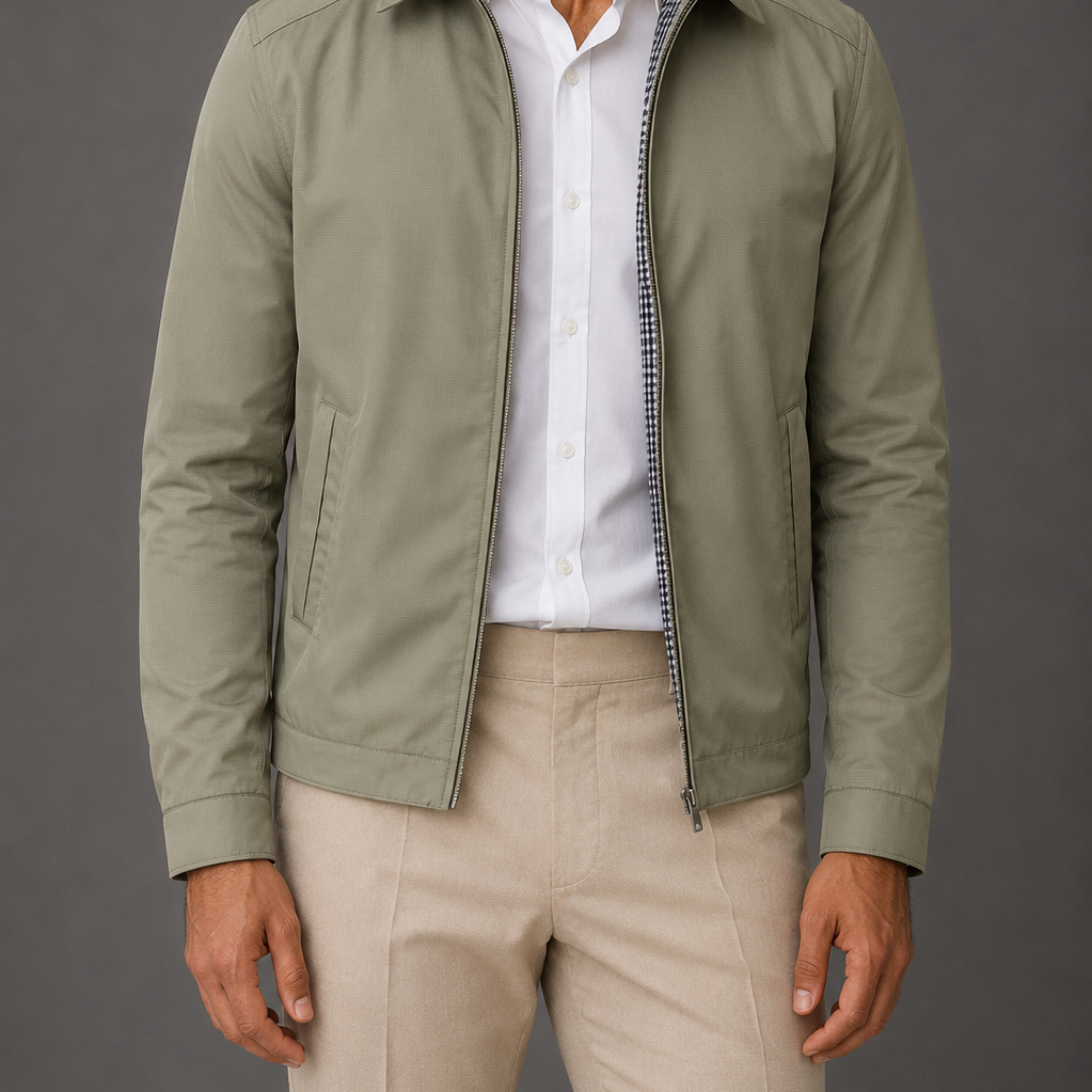 Men's Cotton Breathable Jacket | Regular Fit