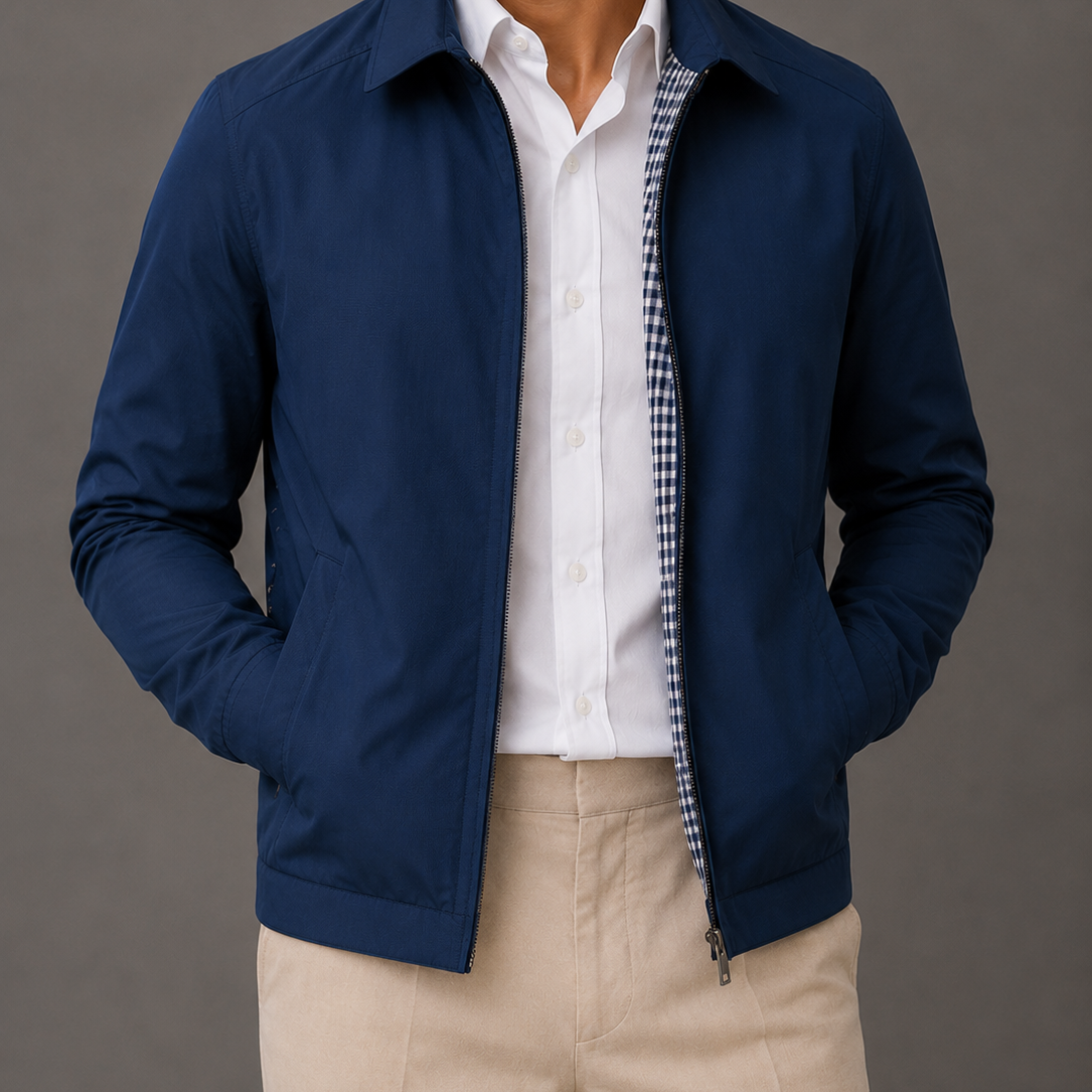 Men's Cotton Breathable Jacket | Regular Fit