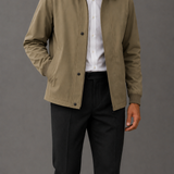 Men's Structured Layering Jacket | Pointed Collar