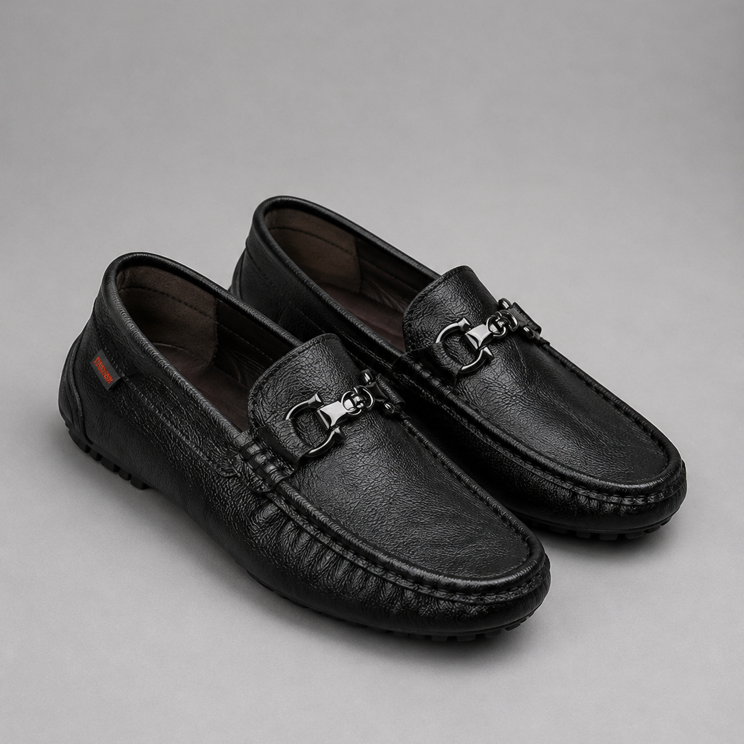 Men's Slip-On Loafers | Buckle Detail