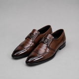 Men's Buckle Loafers | Rounded Toe