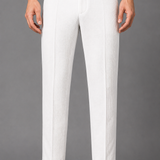 Textured Waffle Knit Trousers: Sage Green Slim Fit Tapered Pants