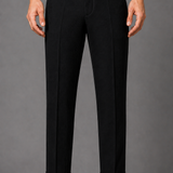 Textured Waffle Knit Trousers: Sage Green Slim Fit Tapered Pants