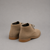 Suede Ankle High Lace Up Desert Boots Chukka Style