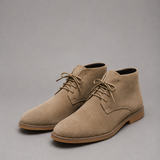 Suede Ankle High Lace Up Desert Boots Chukka Style
