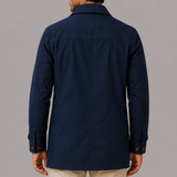 Men's Lightweight Longline Coat with 4 Buttons