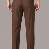 Pleated Trousers with Side Adjuster Straps
