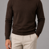 Ribbed Turtleneck Jumper for a Smart Casual Fit