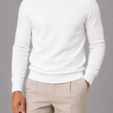 Ribbed Turtleneck Jumper for a Smart Casual Fit