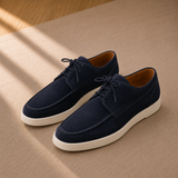 Men's Suede Low-Top Sneakers for Smart Casual Wear