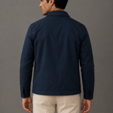 Men's Streamlined Lined Jacket | Checked Interior