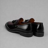 Men's Tassel Loafers | Woven Front Detail