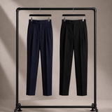 Men's Pleated Trousers for a Business Casual Fit