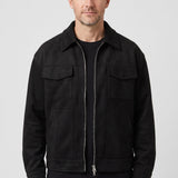 Men's Jacket | Suede-Look Field Four-Pocket