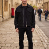 Men's Jacket | Suede-Look Field Four-Pocket